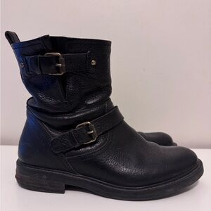 J. Crew Black Combat & Moto Boots